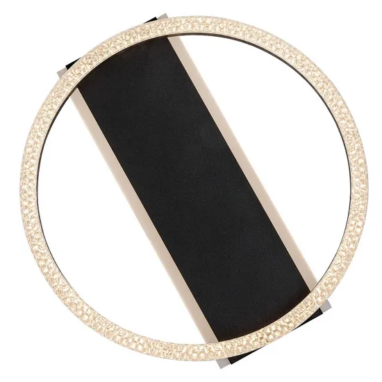 Rábalux Kerstin fekete LED mennyezeti lámpa (RAB-71369) LED 1 izzós IP20