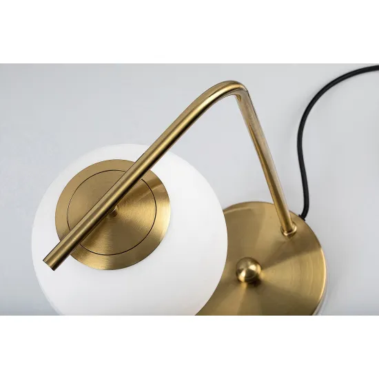 Rábalux Kiara arany asztali lámpa (RAB-74203) E27/G45 1 izzós IP20