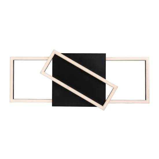 Rábalux Kitlee fekete-arany LED mennyezeti lámpa (RAB-71391) LED 1 izzós IP20