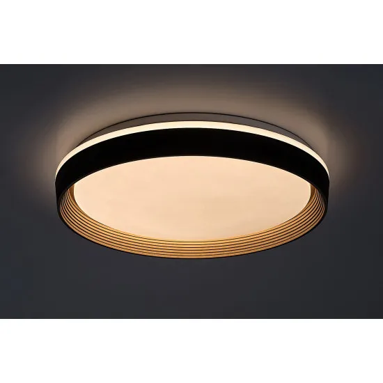 Rábalux Ladan barna-arany LED mennyezeti lámpa (RAB-71308) LED 1 izzós IP20