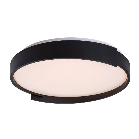 Rábalux Laleh fekete LED mennyezeti lámpa (RAB-71305) LED 1 izzós IP20