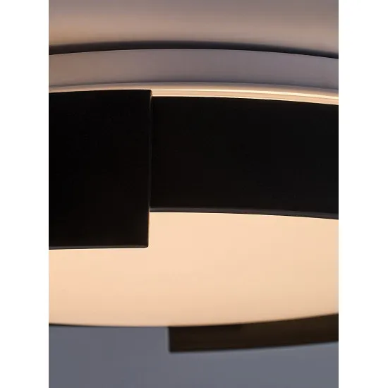 Rábalux Laleh fekete LED mennyezeti lámpa (RAB-71305) LED 1 izzós IP20