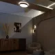Rábalux Laleh fekete LED mennyezeti lámpa (RAB-71305) LED 1 izzós IP20