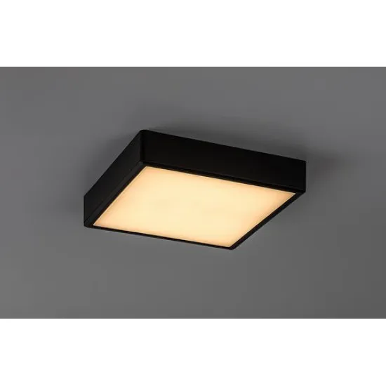 Rábalux Lauri fekete LED beépíthető lámpa (RAB-71247) LED 1 izzós IP20
