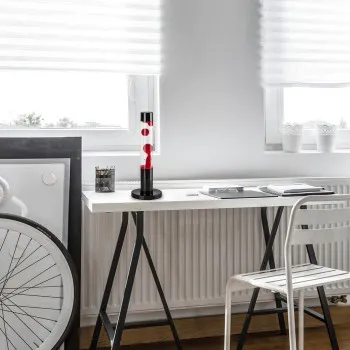 Rábalux Lavastic fekete LED asztali lámpa (RAB-76028) LED 1 izzós IP20