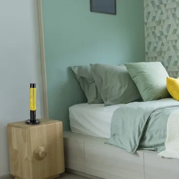 Rábalux Lavastic fekete LED asztali lámpa (RAB-76029) LED 1 izzós IP20