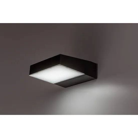 Rábalux Laxa fekete LED kültéri fali lámpa (RAB-77121) LED 1 izzós IP54