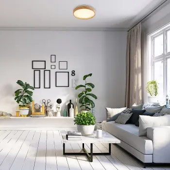 Rábalux Leana 2 bükk LED mennyezeti lámpa (RAB-71143) LED 1 izzós IP20