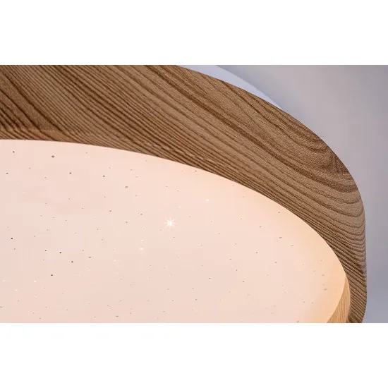 Rábalux Leana 2 bükk LED mennyezeti lámpa (RAB-71143) LED 1 izzós IP20