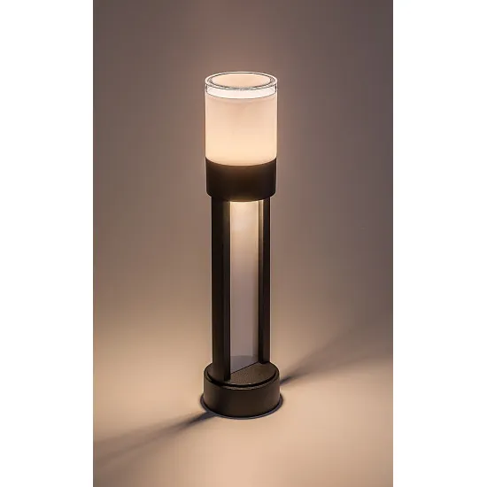 Rábalux Leitha fekete LED kültéri állólámpa (RAB-77131) LED 1 izzós IP44