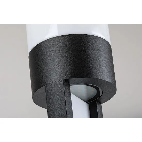 Rábalux Leitha fekete LED kültéri állólámpa (RAB-77132) LED 1 izzós IP44