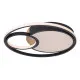 Rábalux Leola fekete LED mennyezeti lámpa (RAB-71044) LED 1 izzós IP20