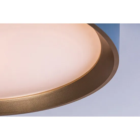 Rábalux Liatris 2 szürke-arany LED mennyezeti lámpa (RAB-71185) LED 1 izzós IP20