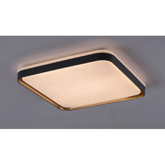 Rábalux Liatris szürke-arany LED mennyezeti lámpa (RAB-71029) LED 1 izzós IP20