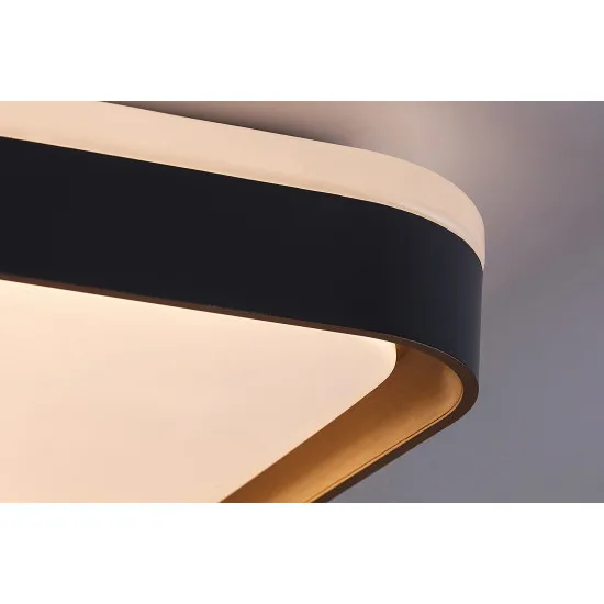 Rábalux Liatris szürke-arany LED mennyezeti lámpa (RAB-71029) LED 1 izzós IP20