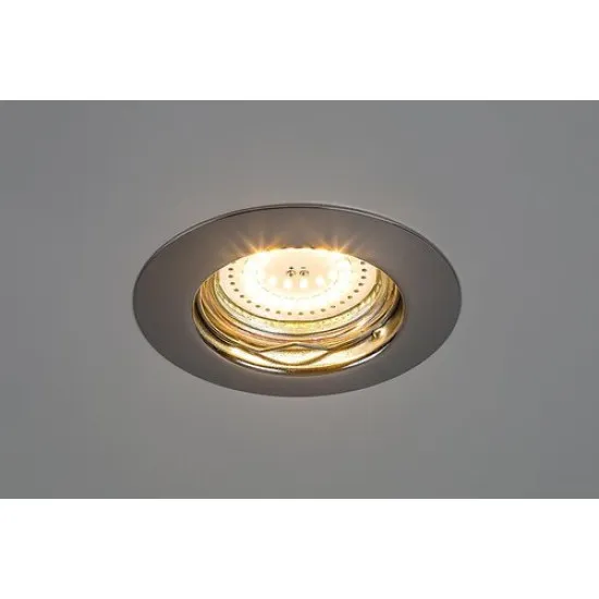 Rábalux Lite króm LED beépíthető lámpa szett (RAB-1047) LED+GU10 1 izzós IP44/IP40