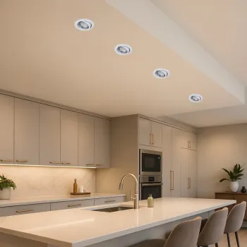 Rábalux Lite fehér LED beépíthető lámpa szett (RAB-1049) LED+GU10 1 izzós IP40