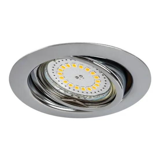 Rábalux Lite króm LED beépíthető lámpa szett (RAB-1050) LED+GU10 1 izzós IP40
