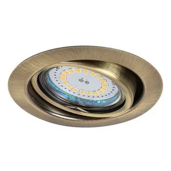 Rábalux Lite bronz vízvédett beépíthető lámpa (RAB-1051) GU10 1 izzós IP40