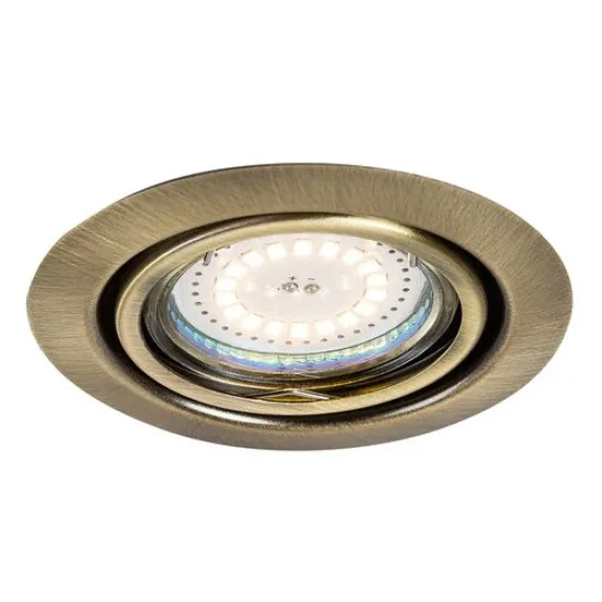 Rábalux Lite bronz LED beépíthető lámpa szett (RAB-1051) LED+GU10 1 izzós IP40
