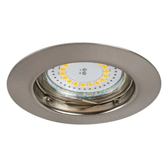 Rábalux Lite szatin króm LED beépíthető lámpa szett (RAB-1163) LED+GU10 1 izzós IP44/IP40