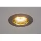 Rábalux Lite szatin króm LED beépíthető lámpa szett (RAB-1163) LED+GU10 1 izzós IP44/IP40