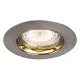 Rábalux Lite szatin króm LED beépíthető lámpa szett (RAB-1163) LED+GU10 1 izzós IP44/IP40