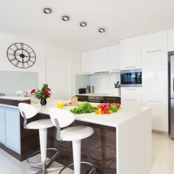 Rábalux Lite szatin króm LED beépíthető lámpa szett (RAB-1166) LED+GU10 1 izzós IP40