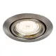 Rábalux Lite szatin króm LED beépíthető lámpa szett (RAB-1166) LED+GU10 1 izzós IP40