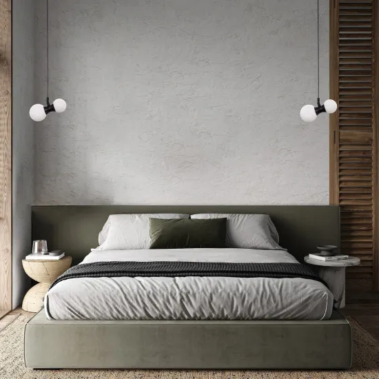 Rábalux Lition fekete függesztett lámpa (RAB-72299) G9 2 izzós IP20