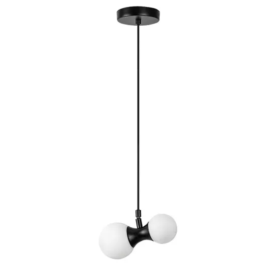 Rábalux Lition fekete függesztett lámpa (RAB-72299) G9 2 izzós IP20