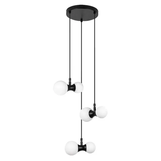 Rábalux Lition fekete függesztett lámpa (RAB-72300) G9 6 izzós IP20