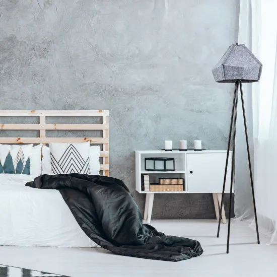 Rábalux Lomiro szürke állólámpa (RAB-74000) E27 1 izzós IP20