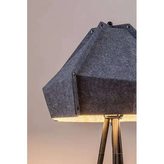 Rábalux Lomiro szürke állólámpa (RAB-74000) E27 1 izzós IP20