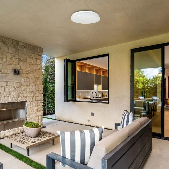 Rábalux Lowar fehér kültéri LED mennyezeti lámpa (RAB-77182) LED 1 izzós IP44