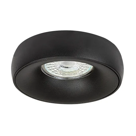 Rábalux Luiza fekete beépíthető lámpa (RAB-73042) GU10 1 izzós IP20