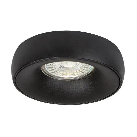 Rábalux Luiza fekete beépíthető lámpa (RAB-73042) GU10 1 izzós IP20