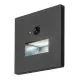 Rábalux Lunca fekete LED beépíthető lámpa (RAB-77197) LED 1 izzós IP20