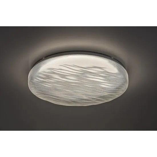 Rábalux Luvia fehér-átlátszó vízvédett LED fürdőszobai lámpa (RAB-75062) LED 1 izzós IP44