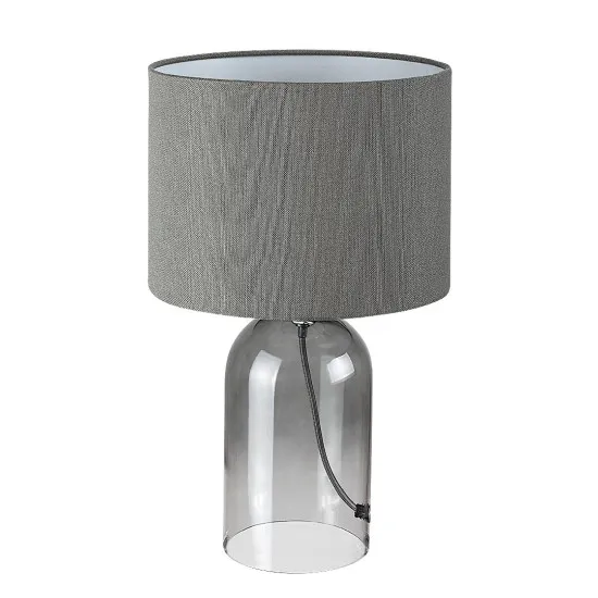 Rábalux Luxin füstszínű asztali lámpa (RAB-74047) E14 1 izzós IP20