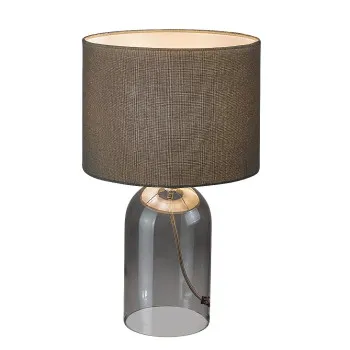 Rábalux Luxin füstszínű asztali lámpa (RAB-74047) E14 1 izzós IP20