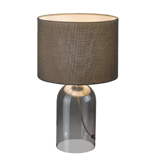 Rábalux Luxin füstszínű asztali lámpa (RAB-74047) E14 1 izzós IP20