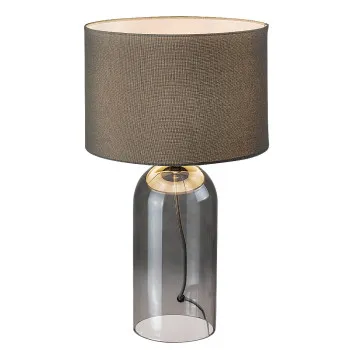 Rábalux Luxin füstszínű asztali lámpa (RAB-74048) E14 1 izzós IP20