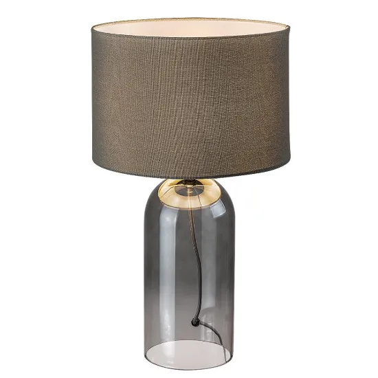 Rábalux Luxin füstszínű asztali lámpa (RAB-74048) E14 1 izzós IP20