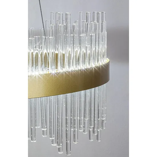 Rábalux Mabel arany LED függesztett lámpa (RAB-72227) LED 1 izzós IP20