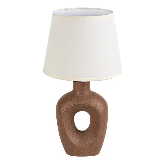 Rábalux Madelor barna asztali lámpa (RAB-74080) E14 1 izzós IP20