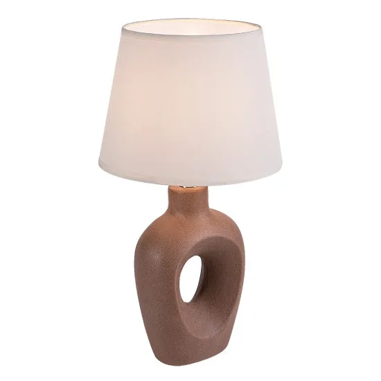 Rábalux Madelor barna asztali lámpa (RAB-74080) E14 1 izzós IP20