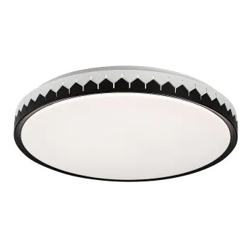 Rábalux Malin fekete-szürke LED mennyezeti lámpa (RAB-71304) LED 1 izzós IP20