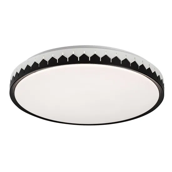 Rábalux Malin fekete-szürke LED mennyezeti lámpa (RAB-71304) LED 1 izzós IP20