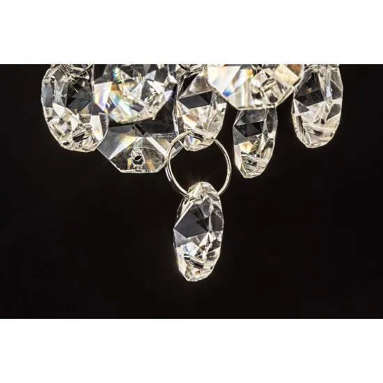 Rábalux Maribell fekete LED mennyezeti lámpa (RAB-71352) LED 1 izzós IP20